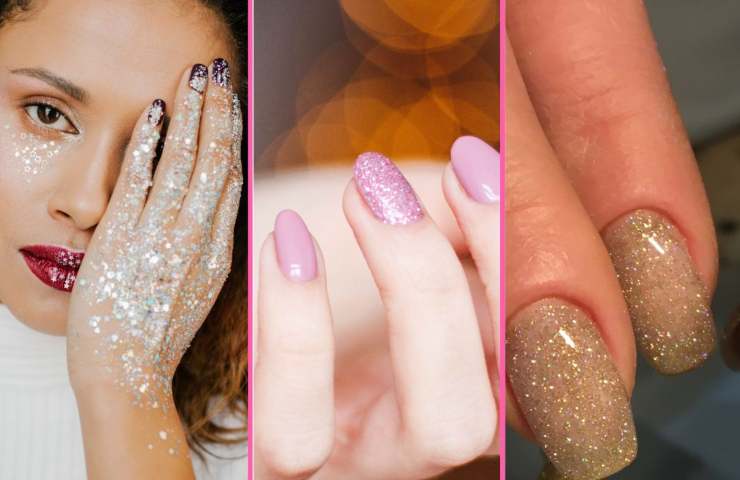 Unghie glitter: le più di tendenza