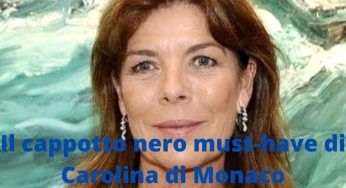 Il cappotto nero di Carolina di Monaco è tutto ciò che vorrai questo inverno 2023!