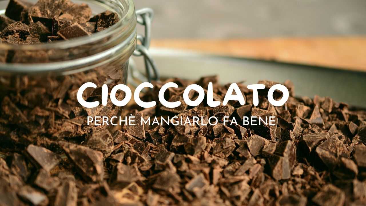 Cioccolato perché mangiarlo fa bene