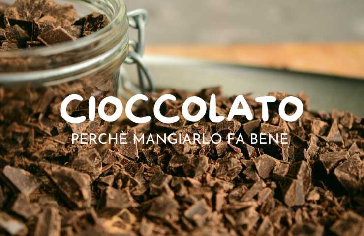 Cioccolato perché mangiarlo fa bene