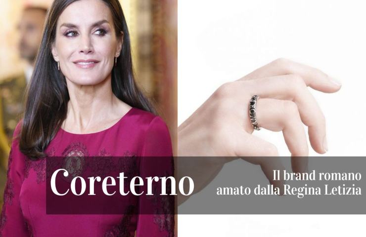 coreterno brand romano gioielli letizia di spagna