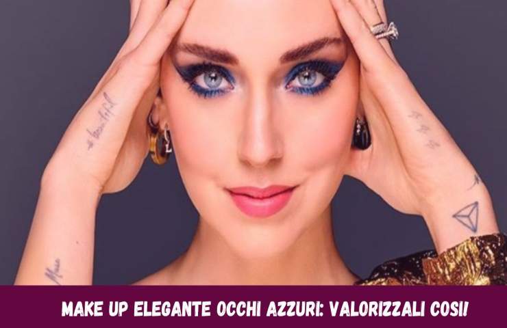 make up occhi azzurri