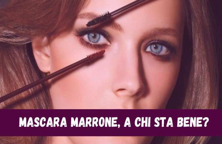 mascara marrone