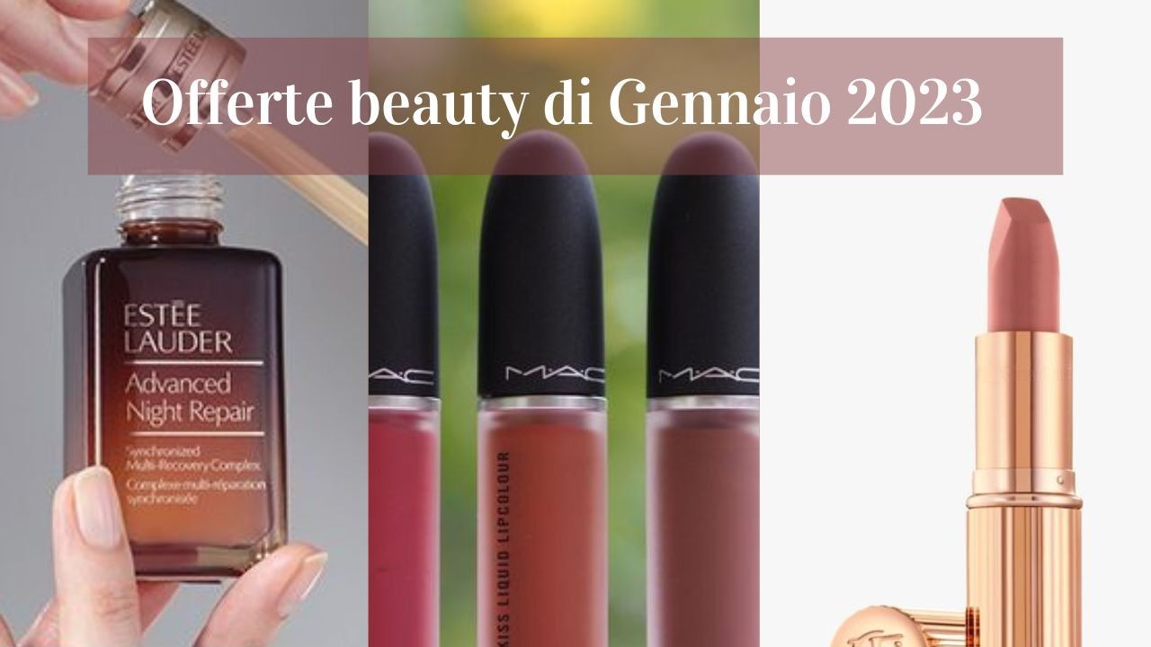 offerte beauty di gennaio 2023