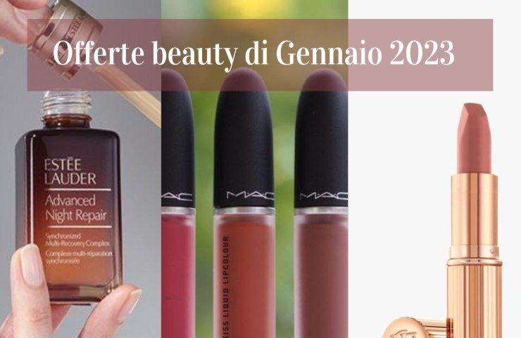 offerte beauty di gennaio 2023