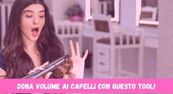 Volumizzare i capelli, basta prodotti: puoi usare la piastra in questo modo e il gioco è fatto