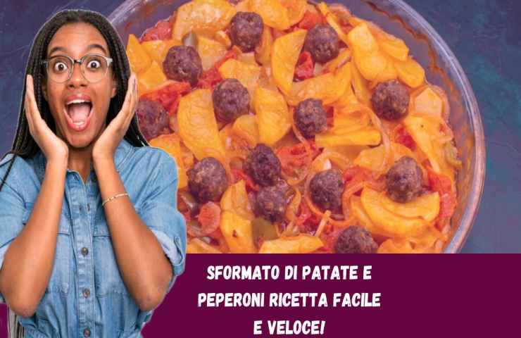 ricetta patate peperoni