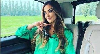 Giorgia Palmas, è suo il cappotto piu’ eclettico: scopriamo perché – FOTO