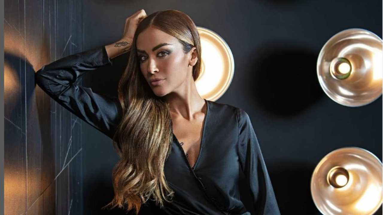 Giorgia Palmas camicia choc