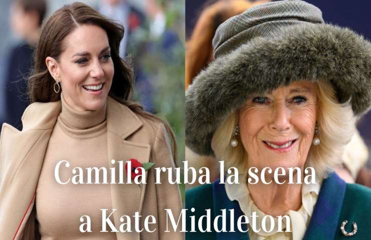 Kate Middleton trema Camilla ruba la scena