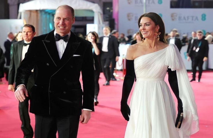 Kate Middleton e William ai BAFTA video piccante
