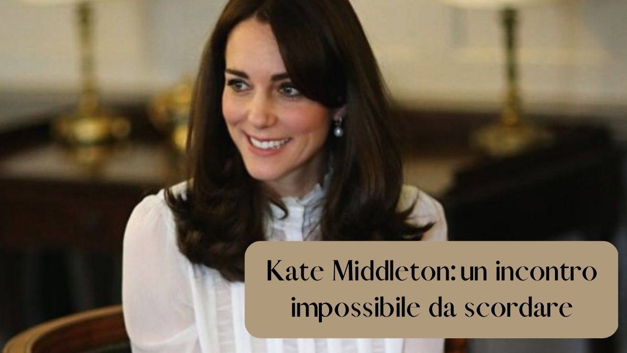 kate middleton incontro