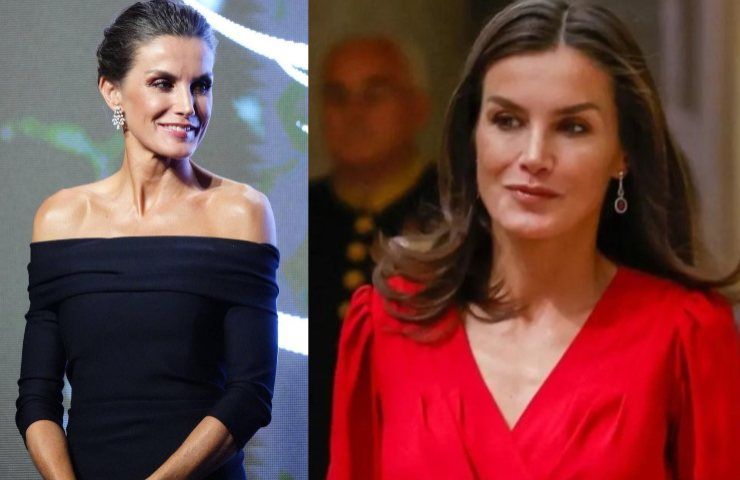 Letizia Ortiz look floreale