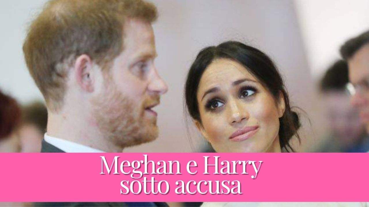 Meghan e Harry: il retroscena