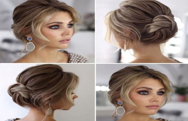 Updo acconciatura tutorial 5 minuti