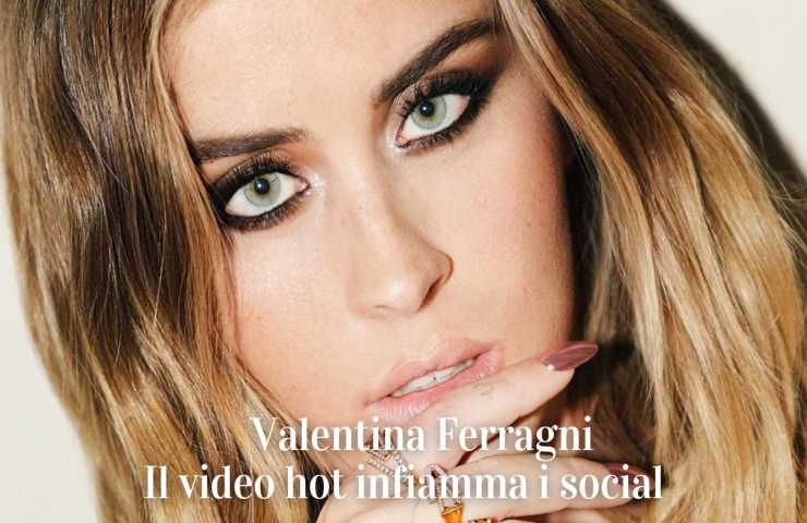 Valentina Ferragni video hot yamamay pole dance