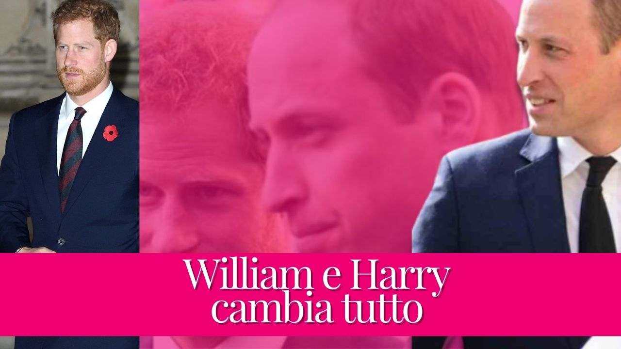 William Harry: svolta epocale