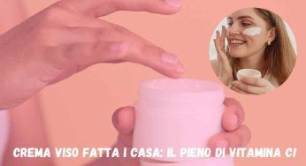 Crema viso alla vitamina C contro i segni del tempo? Prova questa, risultati miracolosi!