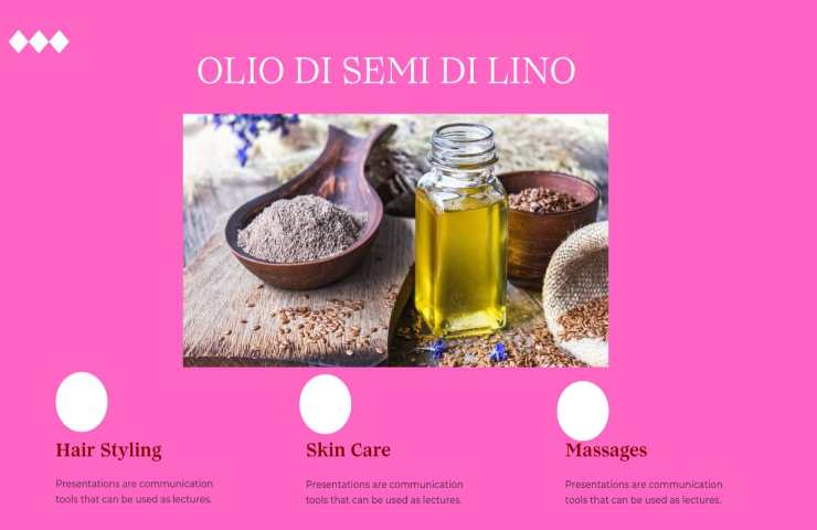 olio di semi di lino