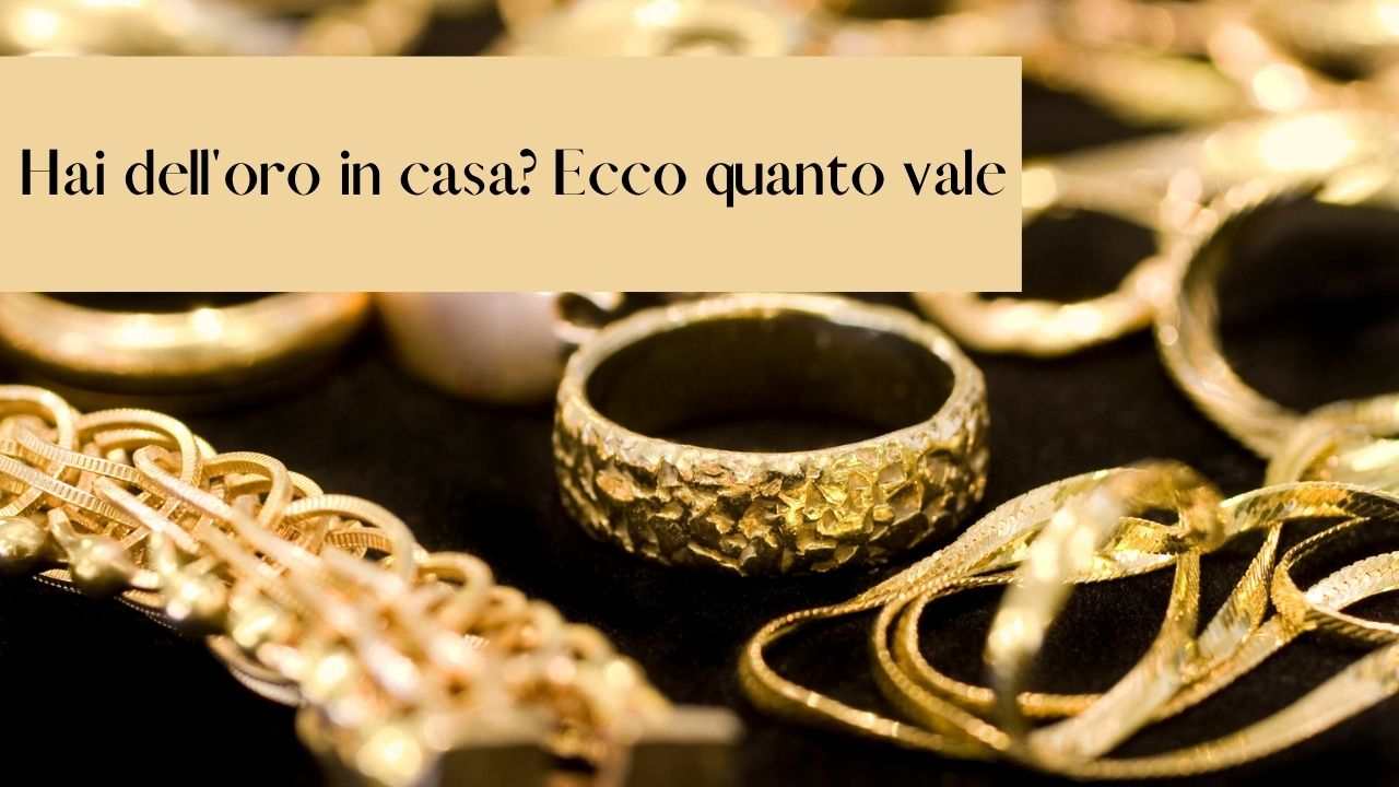 gioielli oro valore