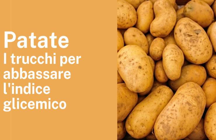 patate come abbassare l'indice glicemico