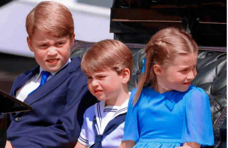 George, Louis e Charlotte novità 