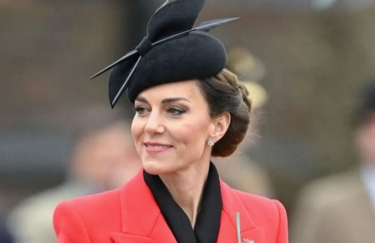 Kate Middleton collana rubini diamanti