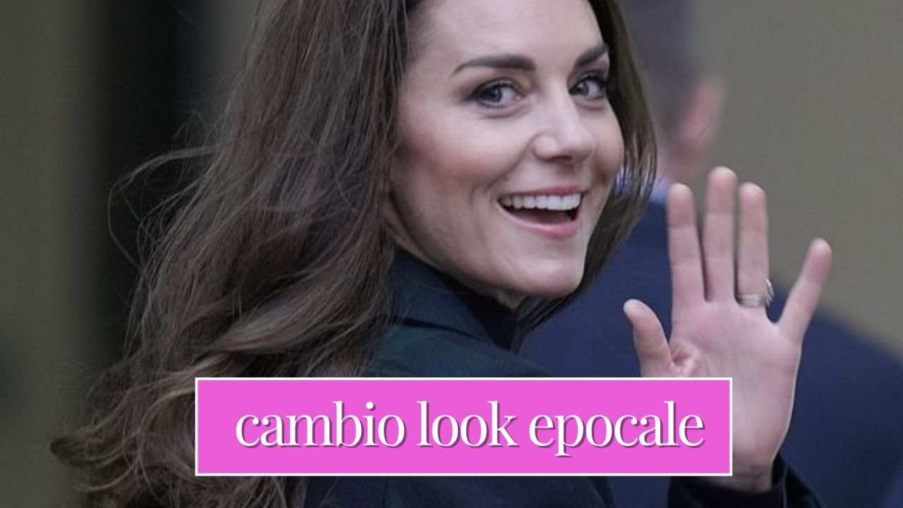 Kate Middleton: il cambio look