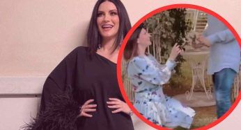 Laura Pausini si inginocchia e… la proposta lascia senza fiato – FOTO