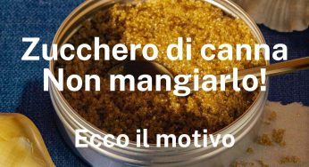 Zucchero di canna, non mangiarlo! Ecco il motivo sconcertante