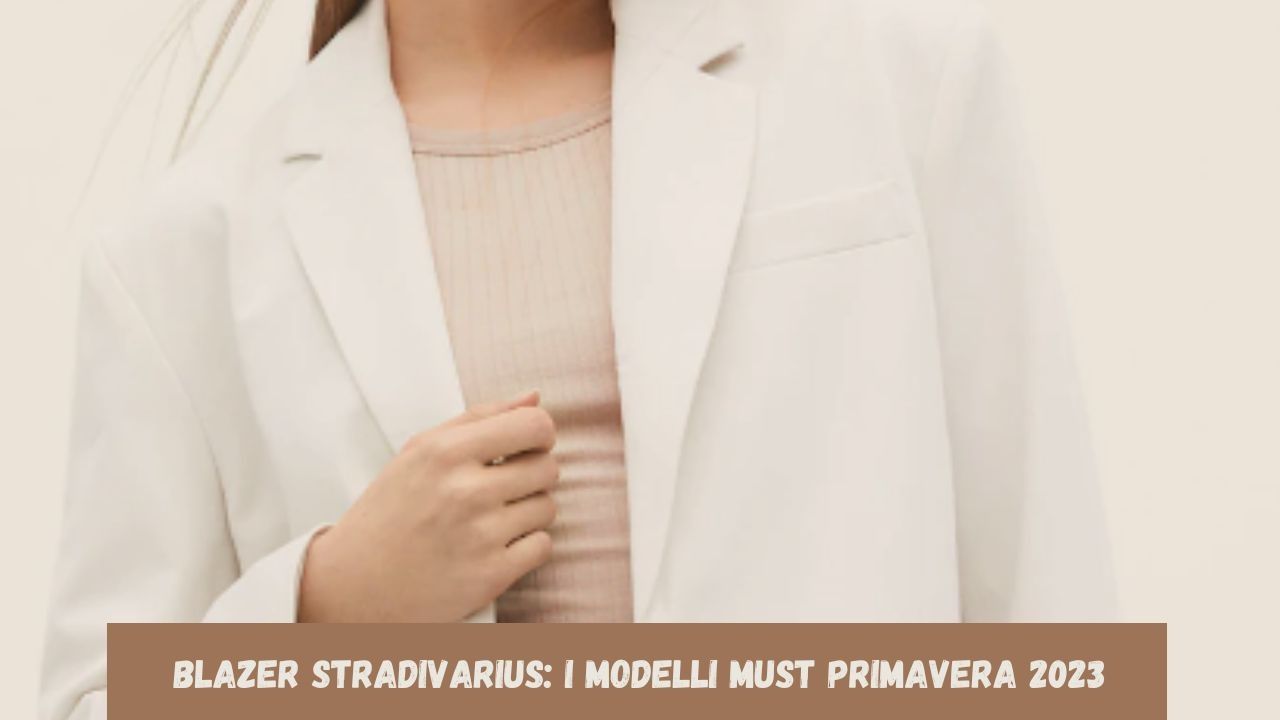 stradivarius blazer