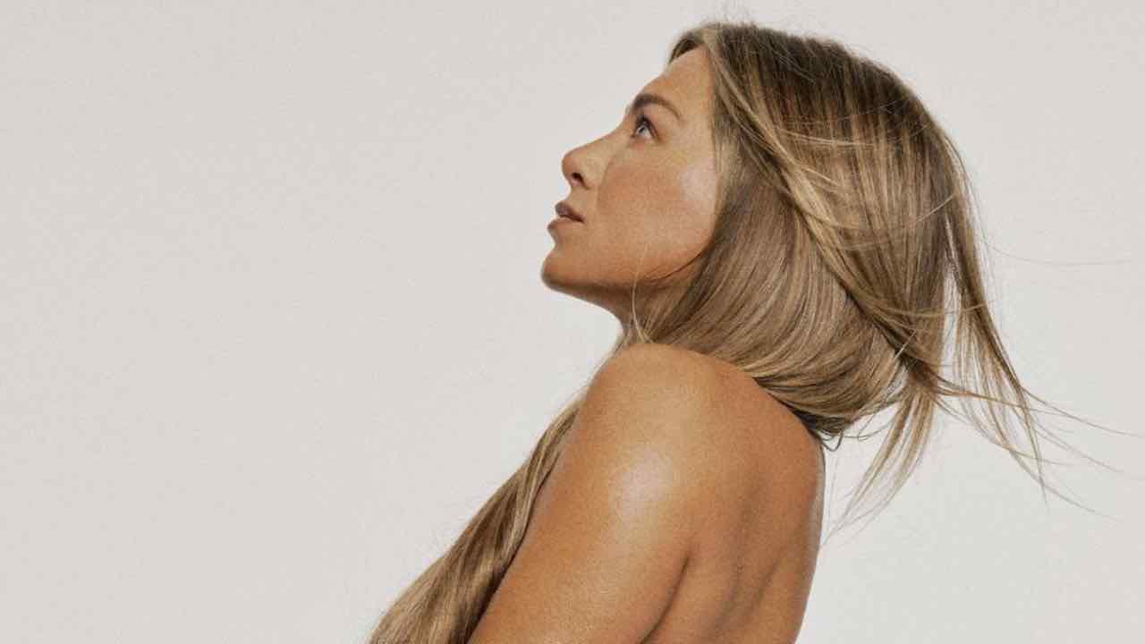 Jennifer Aniston capelli grigi