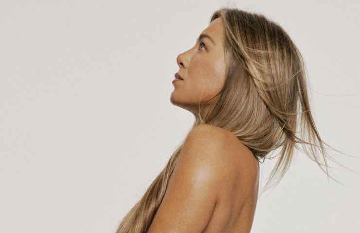 Jennifer Aniston capelli grigi