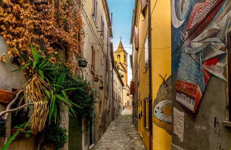 borgo dei murales in romagna