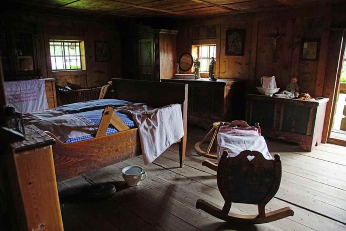 Camera da letto nel Medioevo