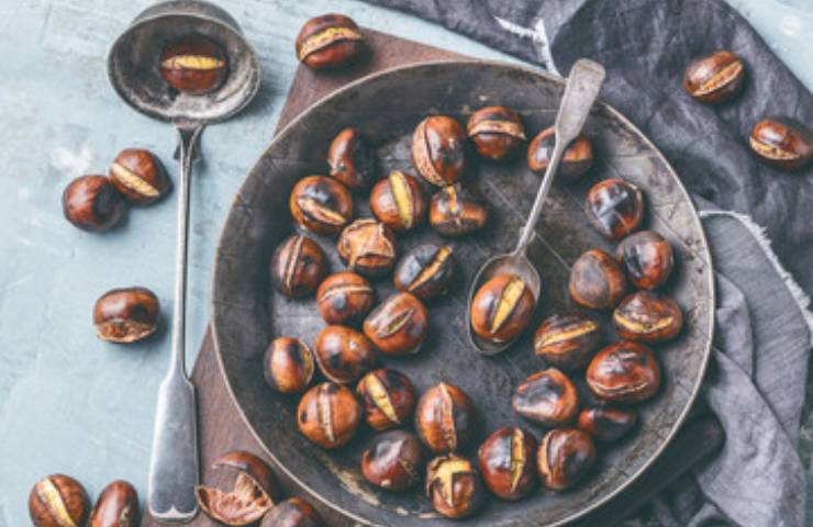 Castagne benefici cucina autunno