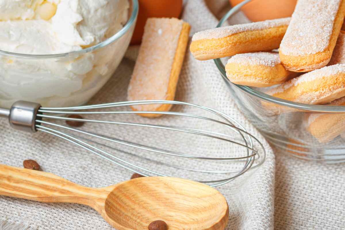 Ingredienti per il tiramisù