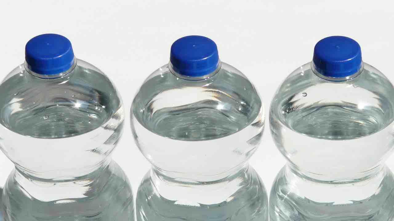 acqua bottiglia male reni