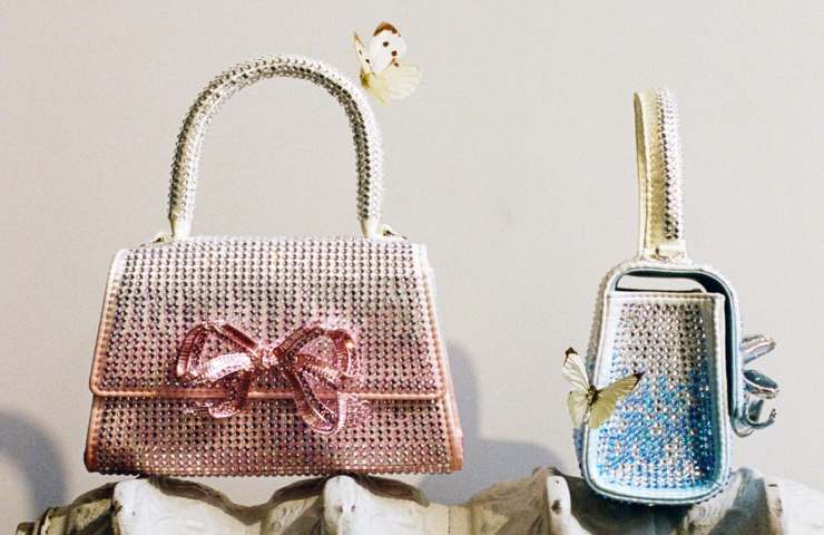 mini bag di brillantini